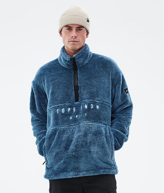 Dope Pile Fleecepullover Herren Blue Steel