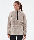 Dope Pile W Fleecepullover Damen Sand, Bild 1 von 7