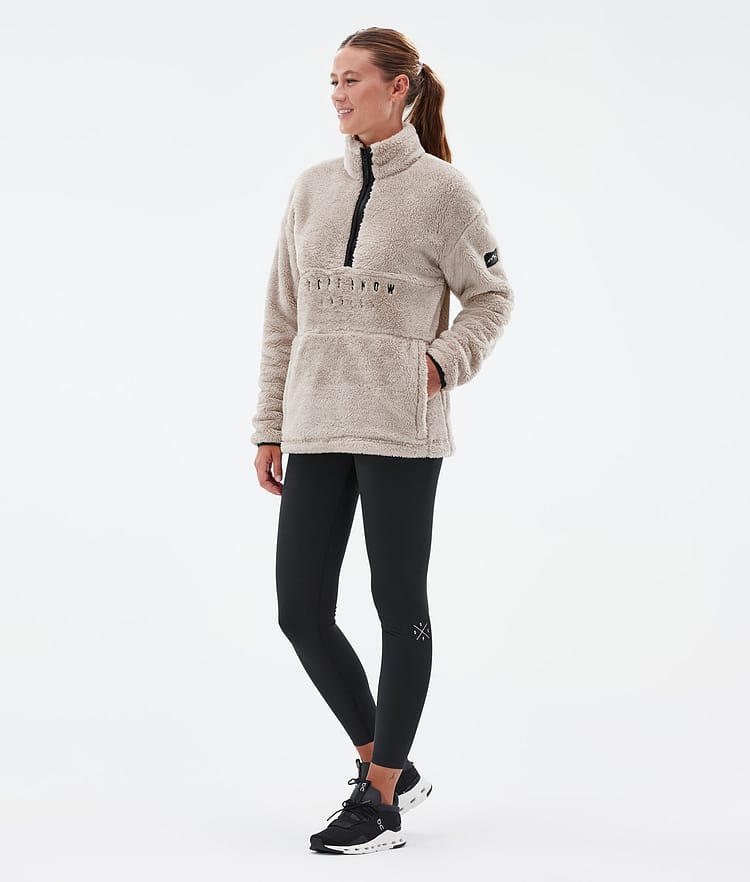 Dope Pile W Fleecepullover Damen Sand, Bild 3 von 7