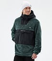 Montec Lima Fleece Hoodie Herren Dark Atlantic/Black