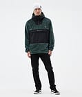 Montec Lima Fleece Hoodie Herren Dark Atlantic/Black, Bild 3 von 8