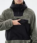 Montec Lima Fleece Hoodie Herren Greenish/Black, Bild 8 von 8