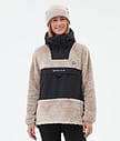 Montec Lima W Fleece Hoodie Damen Sand/Black