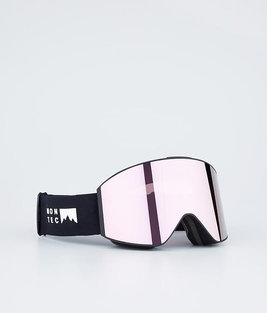 Montec Scope Skibrille Black W/Black Rose Mirror