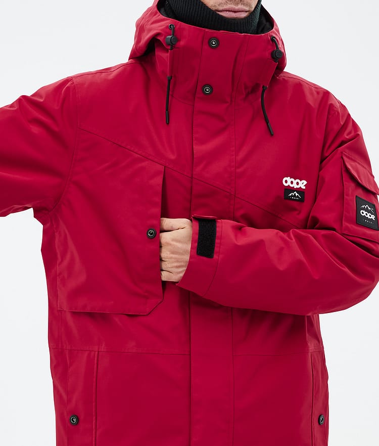 Dope Adept Skijacke Herren Deep Red, Bild 8 von 9