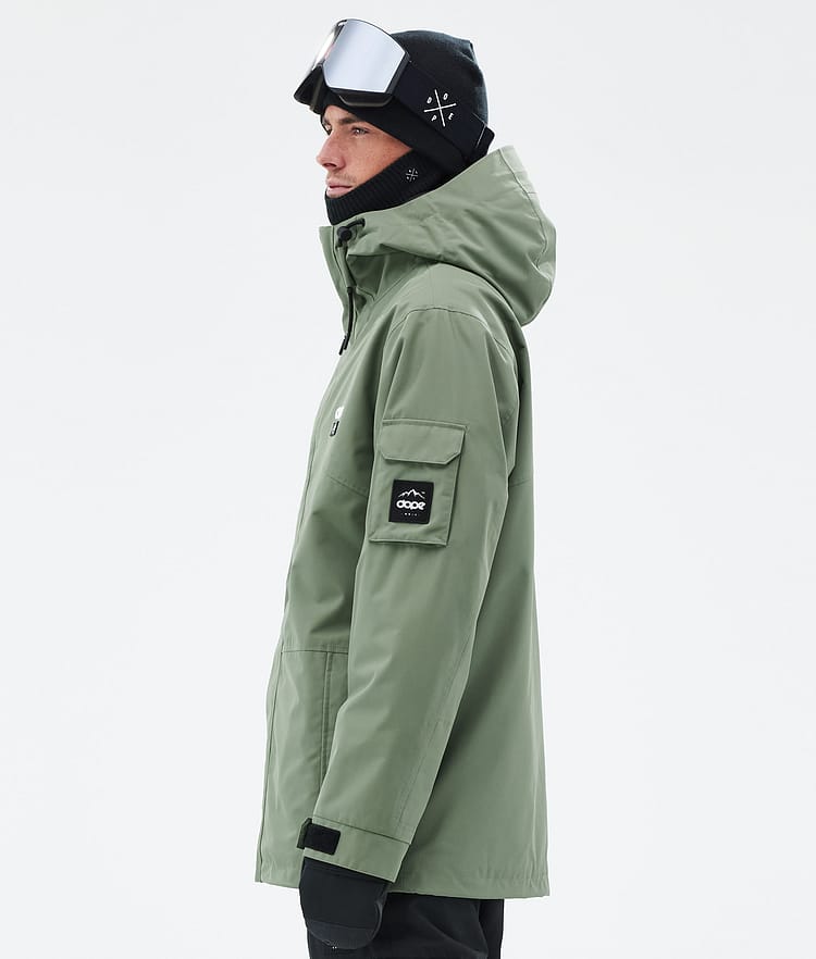 Dope Adept Snowboardjacke Herren Moss Green, Bild 5 von 9