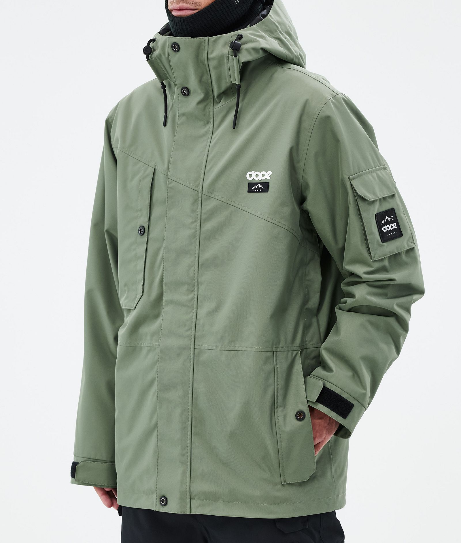 Dope Adept Skijacke Herren Moss Green, Bild 7 von 9