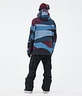 Dope Adept Snowboardjacke Herren Shards Burgundy Blue, Bild 4 von 9