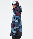 Dope Adept Skijacke Herren Shards Burgundy Blue, Bild 5 von 9