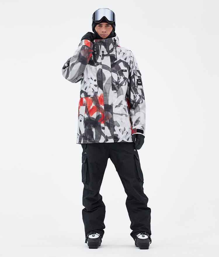 Dope Adept Skijacke Herren Spray Black Red, Bild 2 von 9