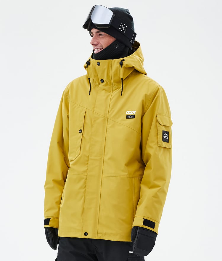 Dope Adept Snowboardjacke Herren Yellow, Bild 1 von 9