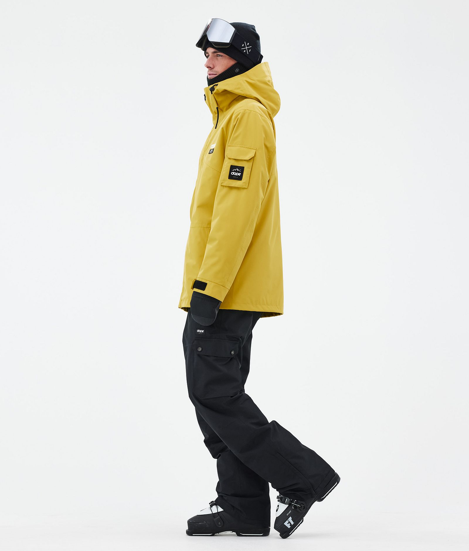 Dope Adept Skijacke Herren Yellow, Bild 3 von 9