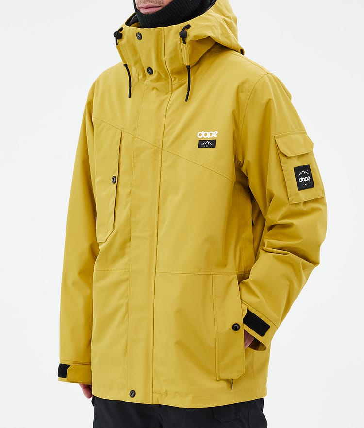 Dope Adept Snowboardjacke Herren Yellow, Bild 7 von 9