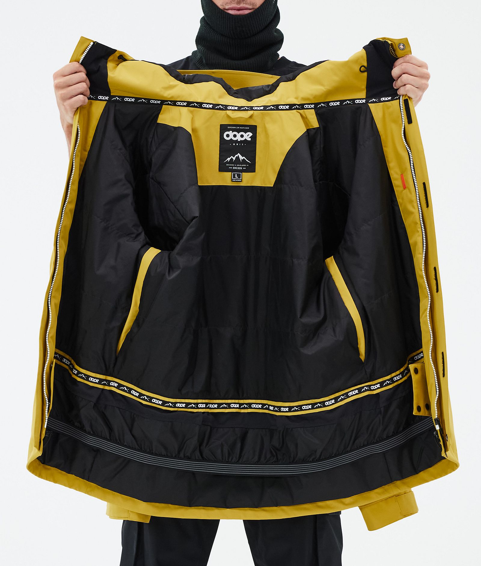 Dope Adept Snowboardjacke Herren Yellow, Bild 9 von 9