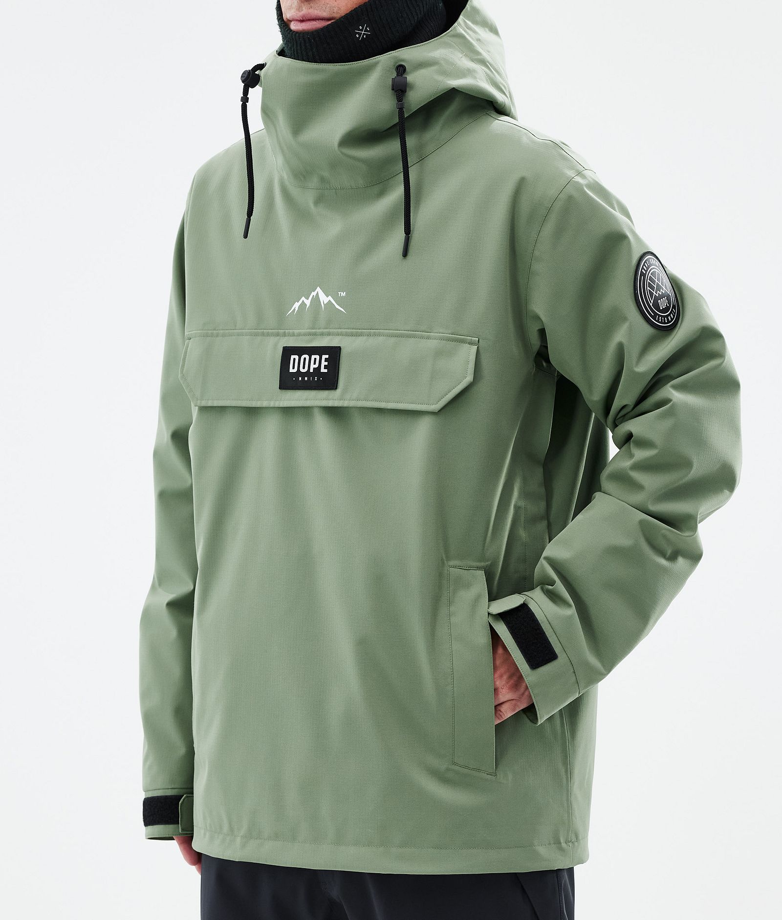 Dope Blizzard Snowboardjacke Herren Moss Green, Bild 7 von 8