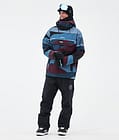 Dope Blizzard Snowboardjacke Herren Shards Burgundy Blue, Bild 2 von 8