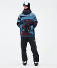 Dope Blizzard Skijacke Herren Shards Burgundy Blue, Bild 2 von 8