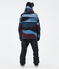 Dope Blizzard Snowboardjacke Herren Shards Burgundy Blue, Bild 4 von 8