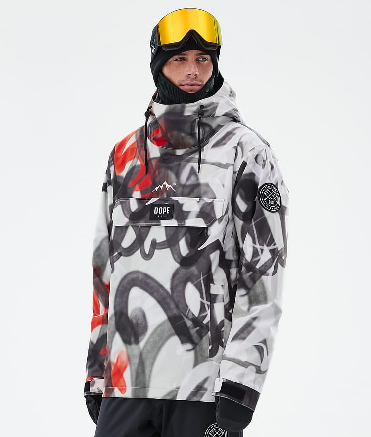 Dope Blizzard Snowboardjacke Herren Spray Black Red, Bild 1 von 8