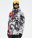 Dope Blizzard Snowboardjacke Herren Spray Black Red