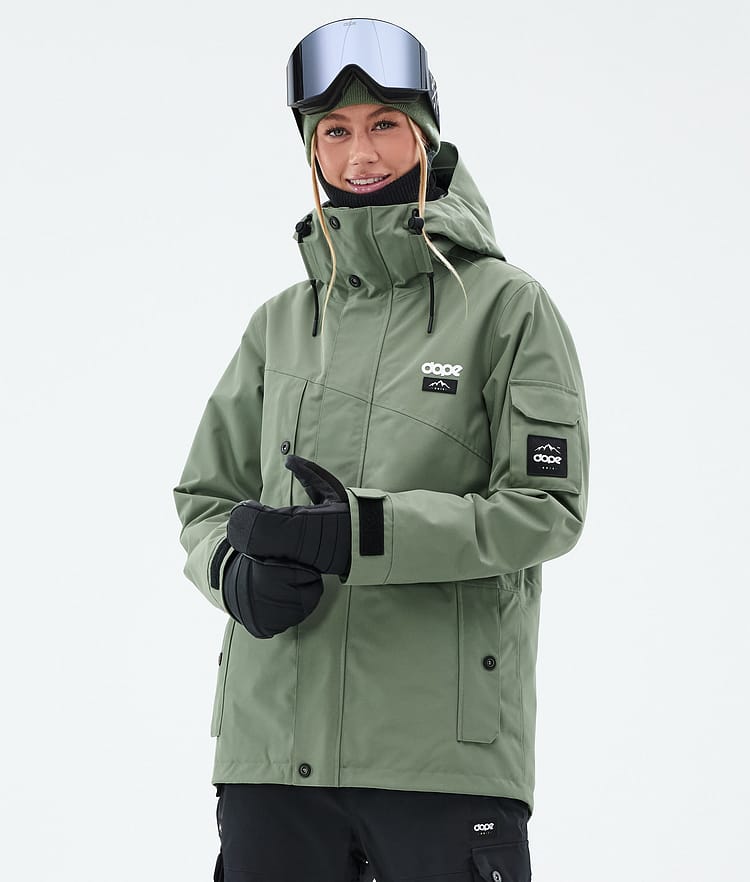 Dope Adept W Snowboardjacke Damen Moss Green, Bild 1 von 9