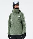 Dope Adept W Skijacke Damen Moss Green