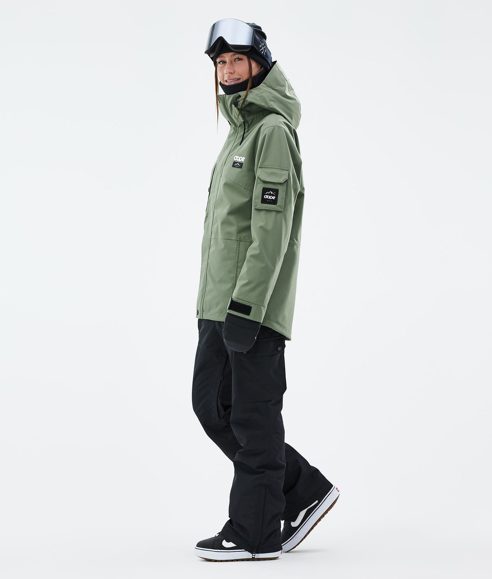 Dope Adept W Snowboardjacke Damen Moss Green, Bild 3 von 9