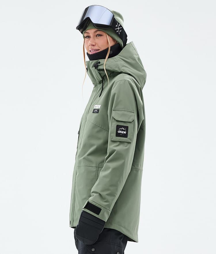 Dope Adept W Snowboardjacke Damen Moss Green, Bild 5 von 9