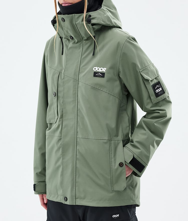 Dope Adept W Snowboardjacke Damen Moss Green, Bild 7 von 9