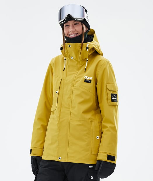 Dope Adept W Skijacke Damen Yellow