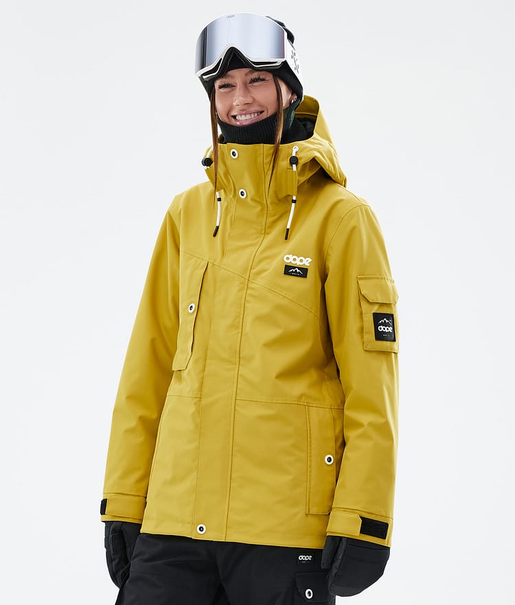 Dope Adept W Snowboardjacke Damen Yellow, Bild 1 von 9