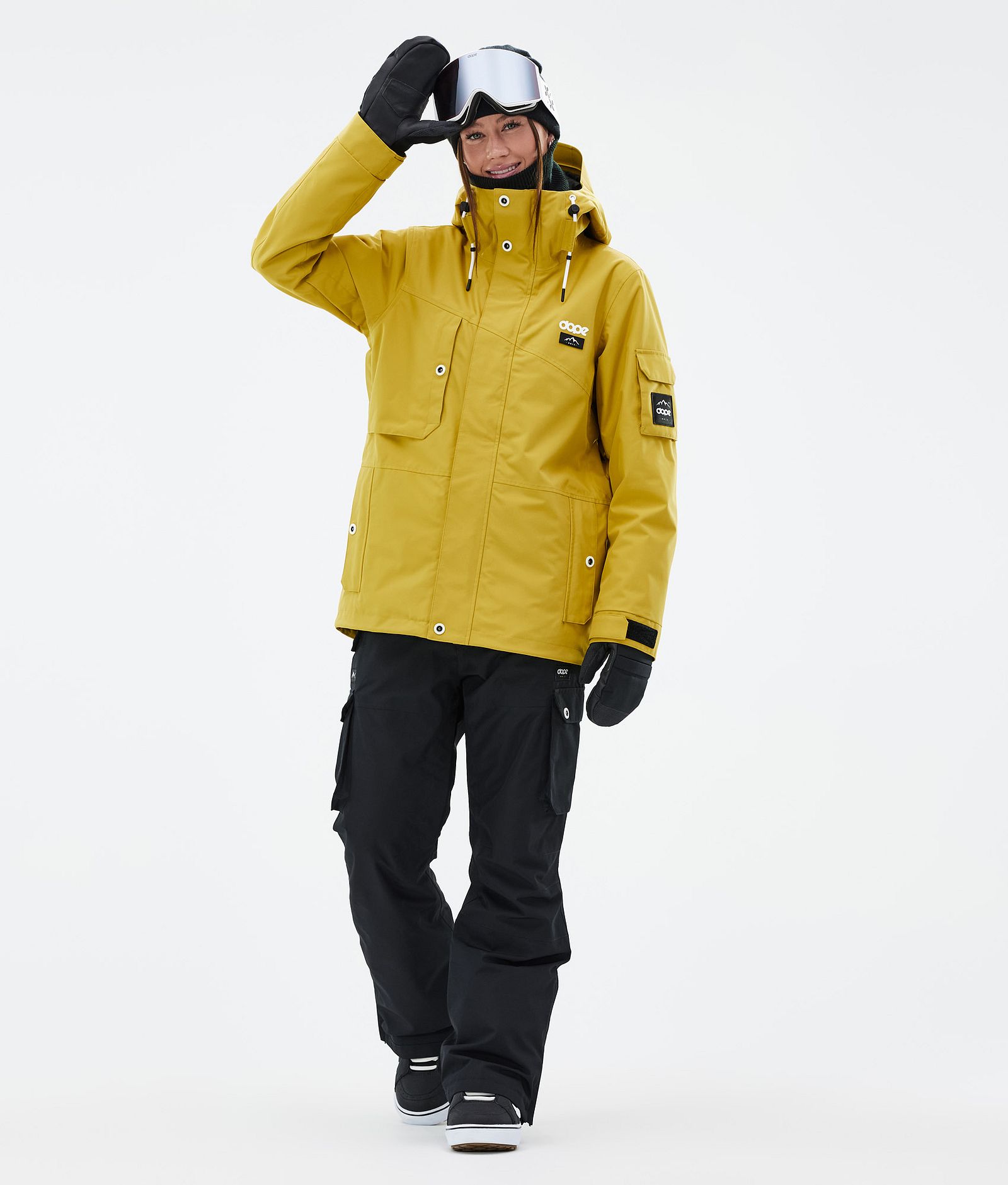 Dope Adept W Snowboardjacke Damen Yellow, Bild 2 von 9