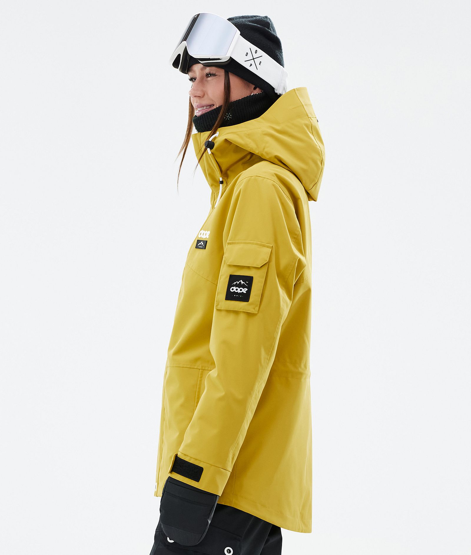 Dope Adept W Skijacke Damen Yellow, Bild 5 von 9