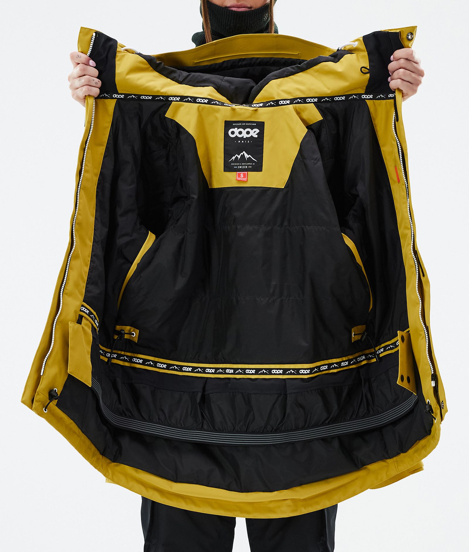 Dope Adept W Snowboardjacke Damen Yellow, Bild 9 von 9