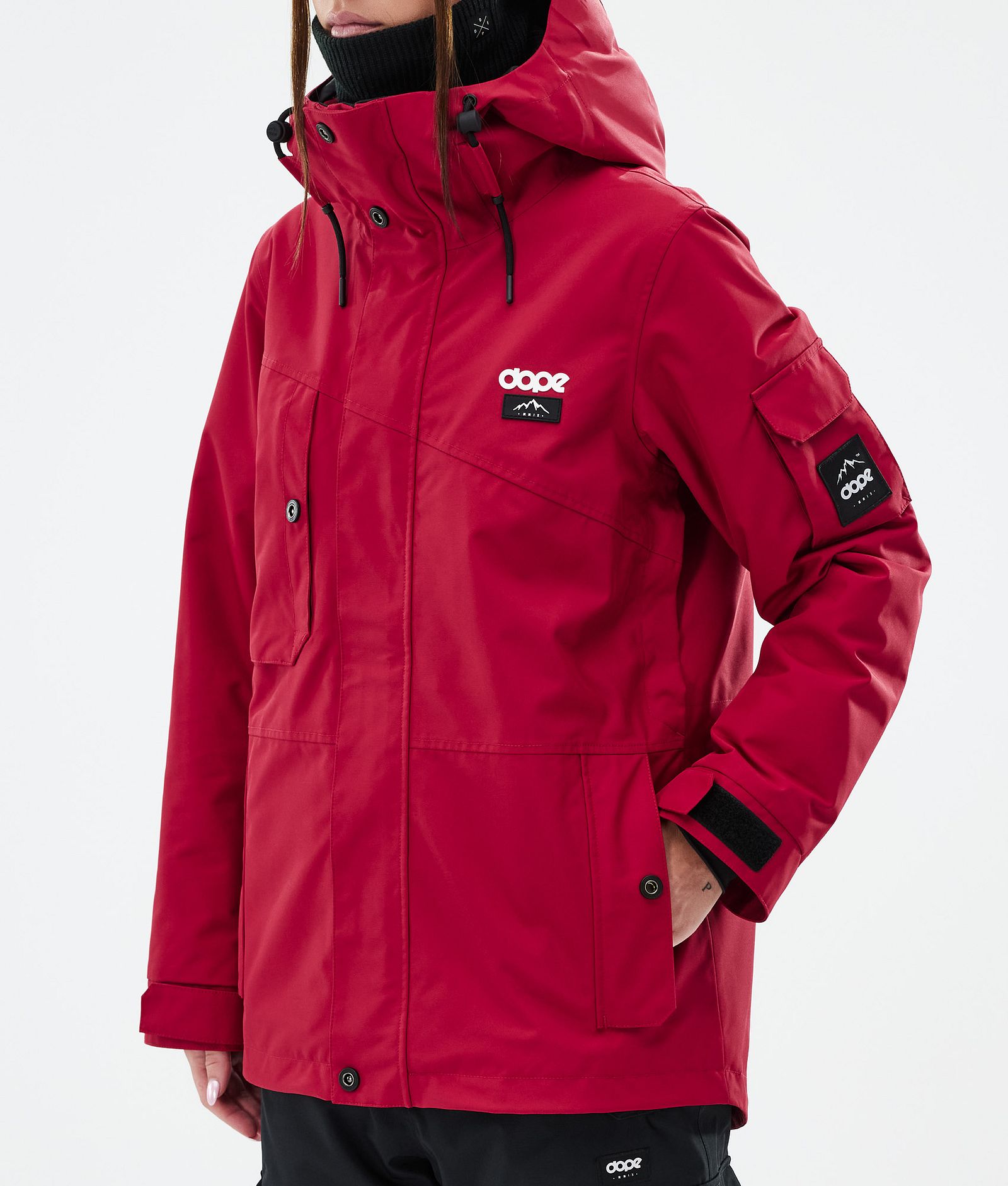 Dope Adept W Snowboardjacke Damen Deep Red, Bild 7 von 9