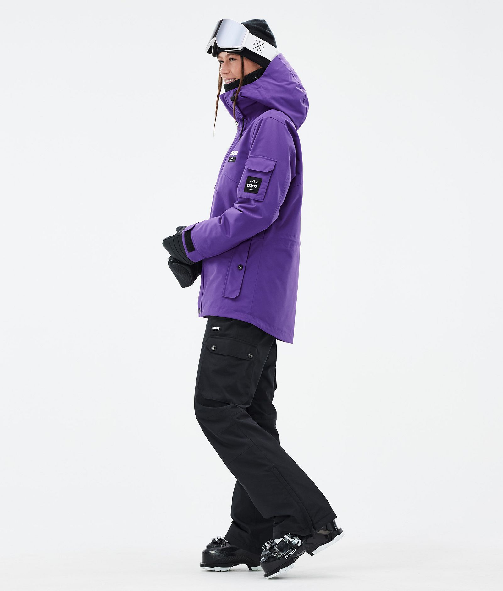 Dope Adept W Skijacke Damen Vivid Purple, Bild 3 von 9