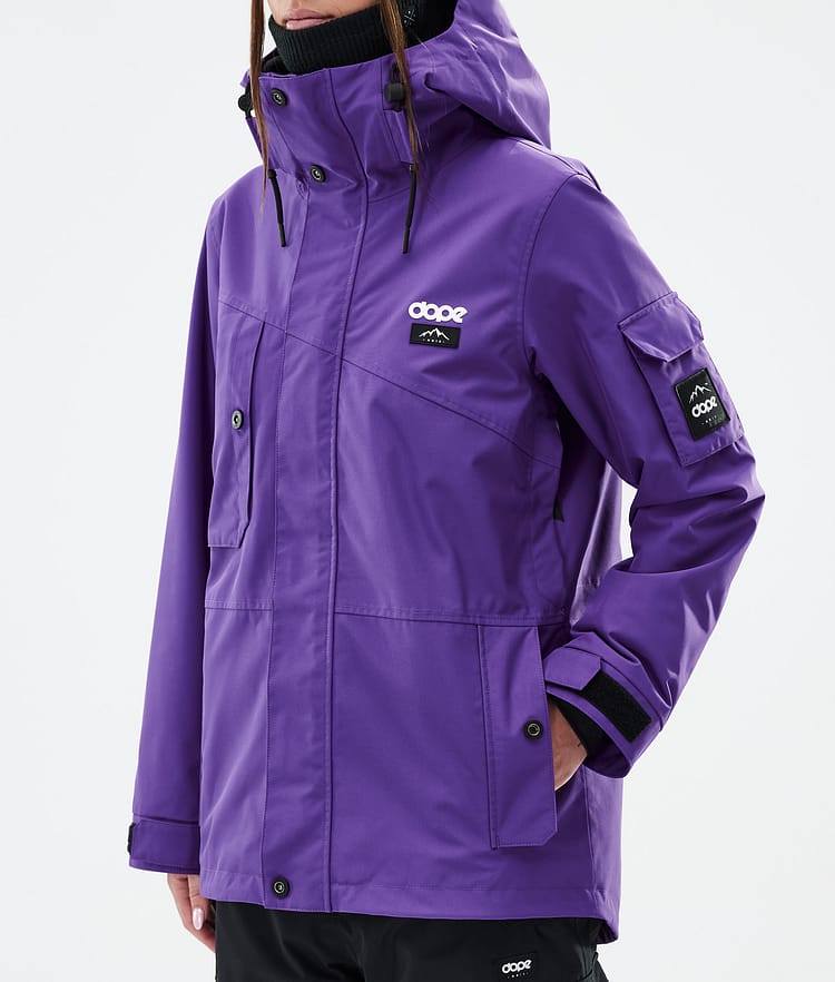 Dope Adept W Snowboardjacke Damen Vivid Purple, Bild 7 von 9