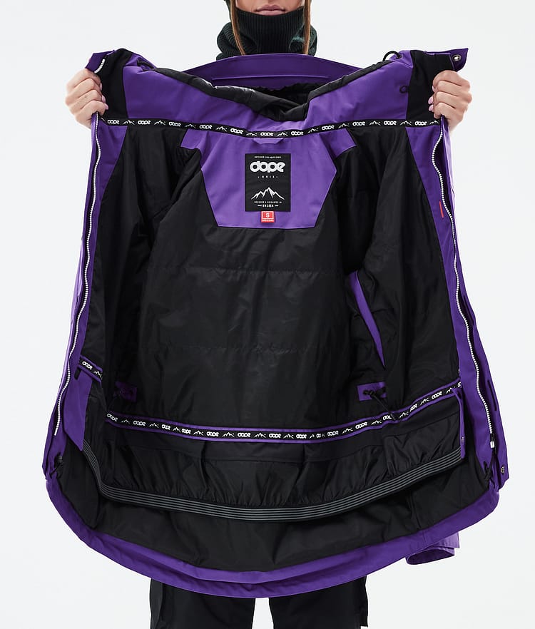 Dope Adept W Skijacke Damen Vivid Purple, Bild 9 von 9