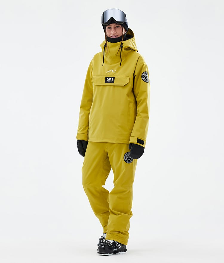 Dope Blizzard W Skijacke Damen Yellow, Bild 2 von 8