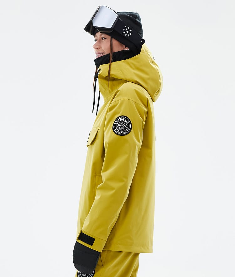 Dope Blizzard W Skijacke Damen Yellow, Bild 5 von 8