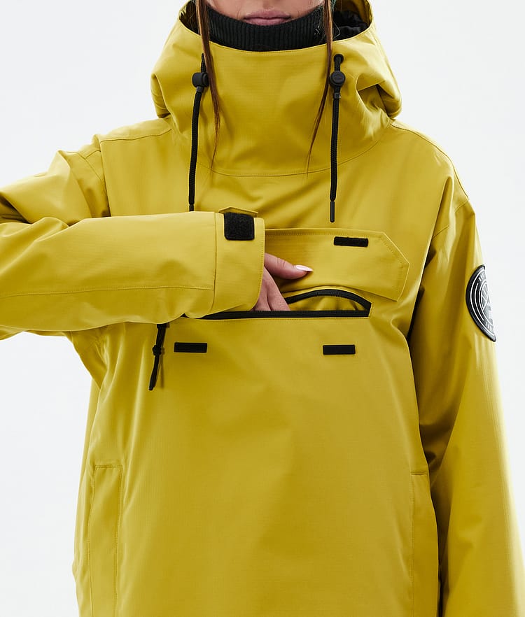 Dope Blizzard W Snowboardjacke Damen Yellow, Bild 8 von 8