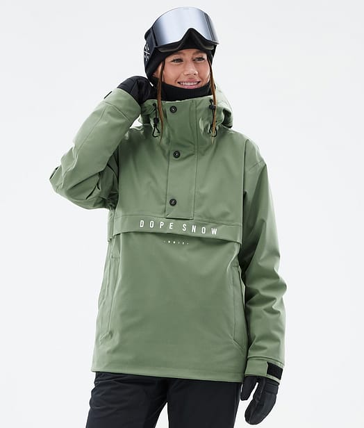 Dope Legacy W Skijacke Damen Moss Green