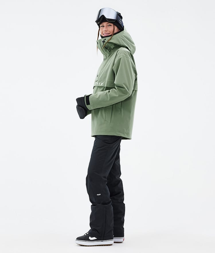 Dope Legacy W Snowboardjacke Damen Moss Green, Bild 3 von 8