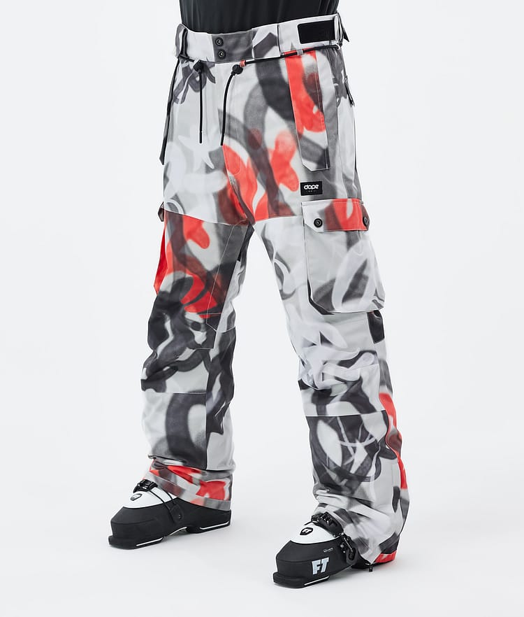 Dope Iconic Skihose Herren Spray Black Red, Bild 1 von 7