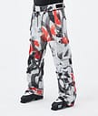 Dope Iconic Skihose Herren Spray Black Red