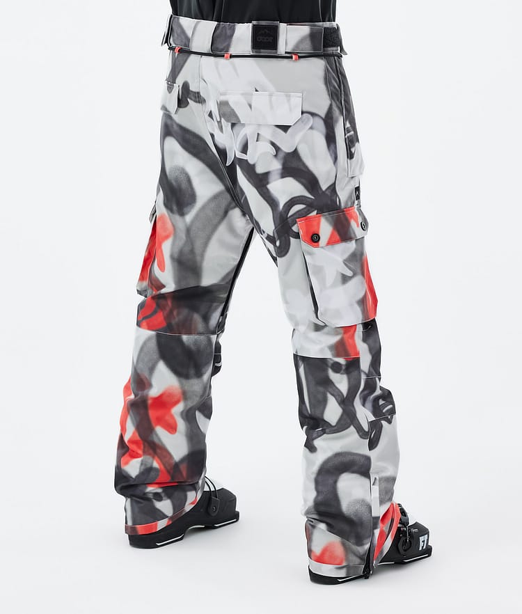 Dope Iconic Skihose Herren Spray Black Red, Bild 4 von 7