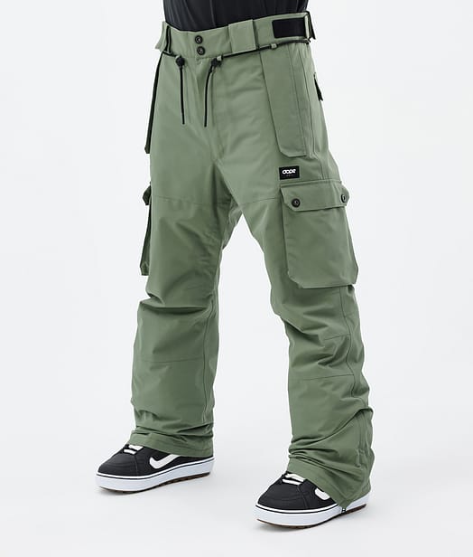 Dope Iconic Snowboardhose Herren Moss Green