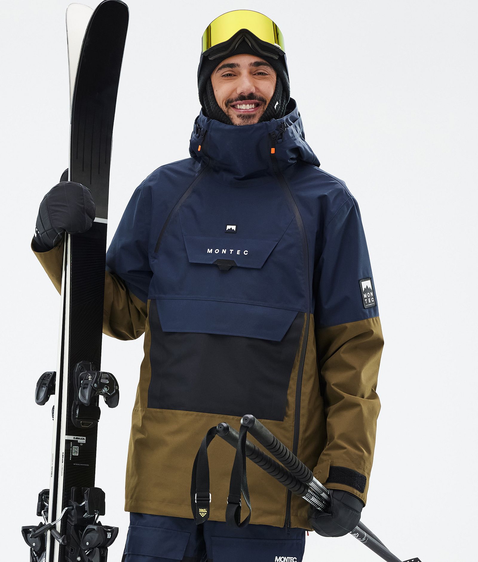 Montec Doom Skijacke Herren Dark Blue/Black/Fatigue, Bild 1 von 11