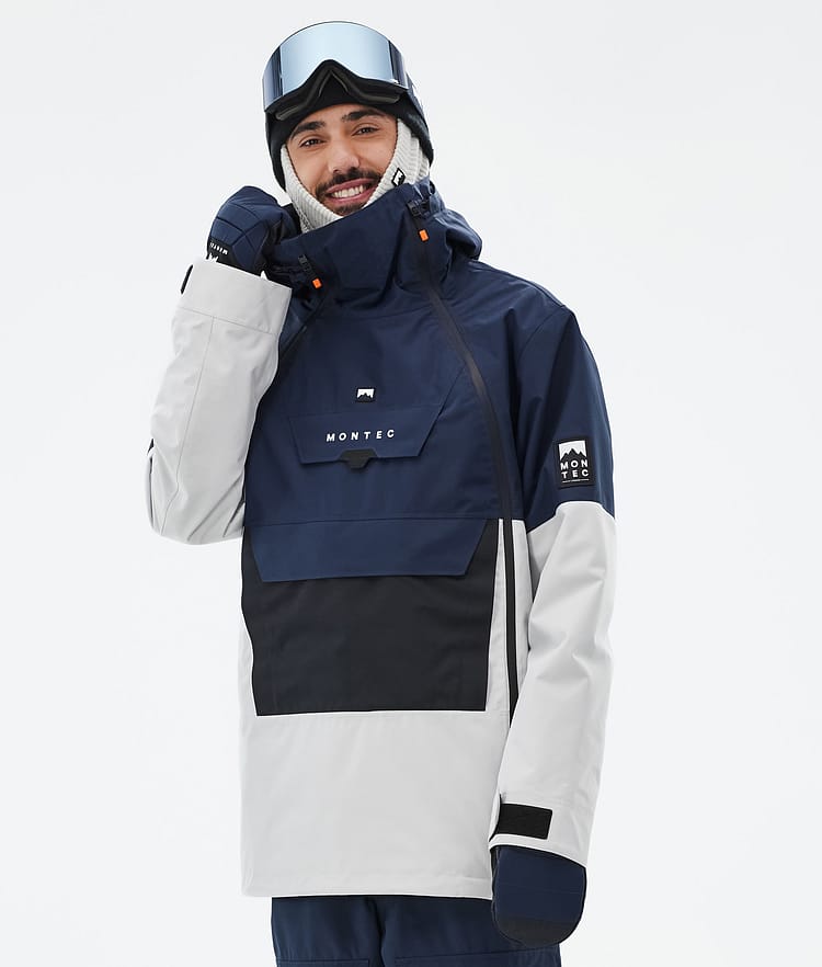 Montec Doom Snowboardjacke Herren Dark Blue/Black/Light Grey, Bild 1 von 11