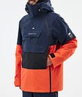 Montec Doom Snowboardjacke Herren Dark Blue/Black/Orange, Bild 8 von 11